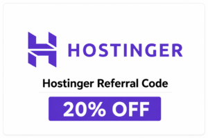 Hostinger referral code