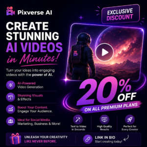 Pixverse AI Referral Code