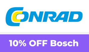 Conrad Coupon Code BOSCH726 – 10% Off Bosch Brand Week