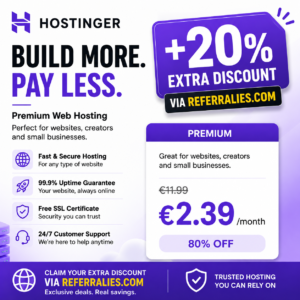 Hostinger discount code