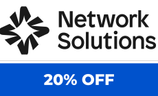 Network Solutions coupon code – Save 20% on web hosting